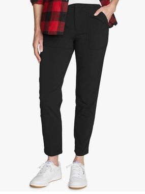 Eddie Bauer sightscape Horizon ankle black pants NEW NWT size 2